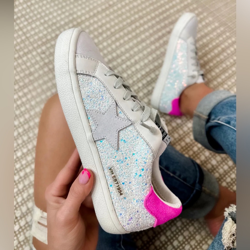VINTAGE HAVANA Flair Glitter Sneaker